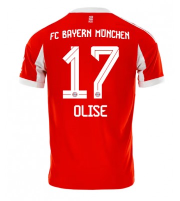 Bayern Munich Michael Olise #17 Hjemmebanetrøje 2025-26 Kortærmet